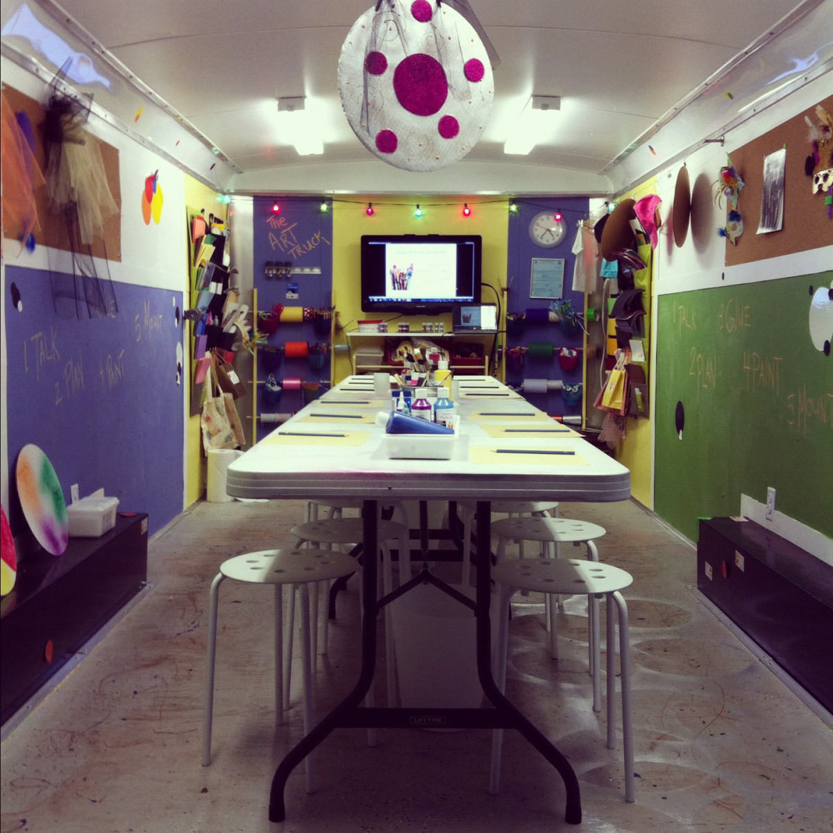 Perfectly Creative Parties The Art Truck Blog Why a Mobile Art Studio?